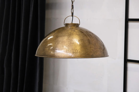 Thormann loftlampe - antik messing