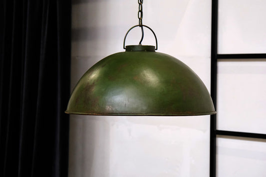 Thormann loftlampe - antik grøn