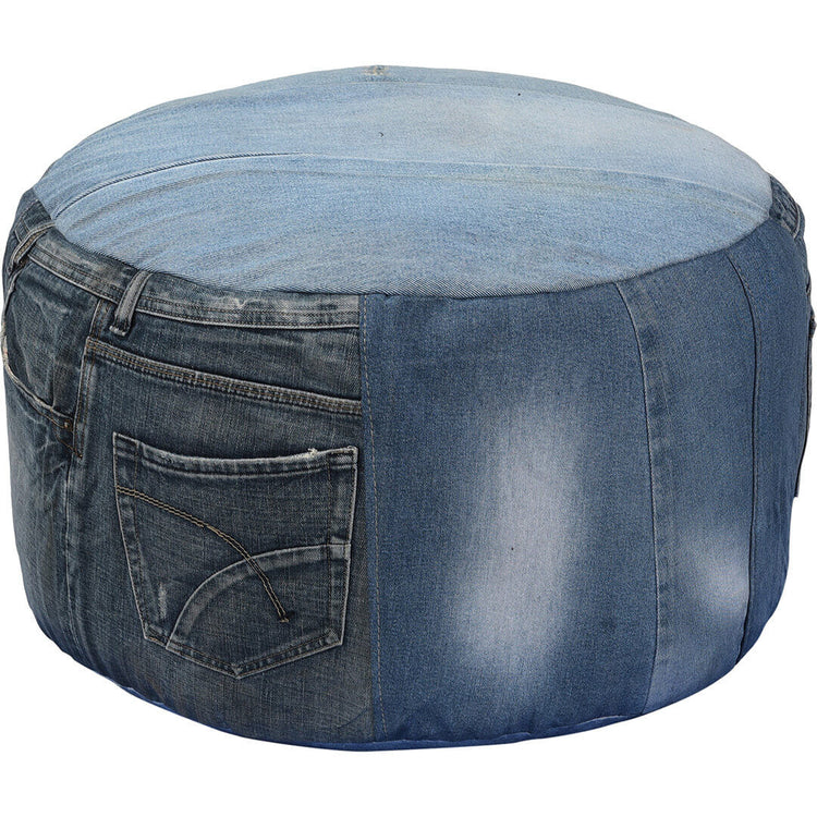 Denim puf - lav